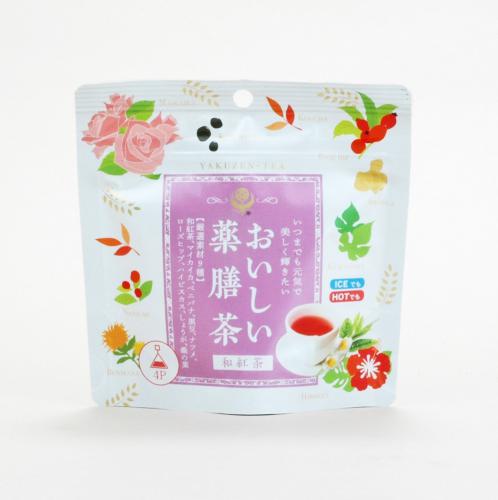 おいしい薬膳茶【和紅茶】4P